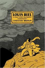 Cover of Louis Riel: A Comic-Strip Biography